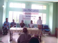 Legal Literacy Campaign held at Gambagre C&RD Block