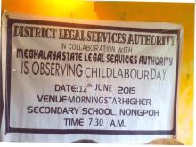 Child Labour Day held at Morningstar Higher Secondary School