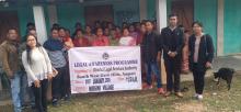 Legal Awareness programme organised by DLSA Ampati at  Nirgini on the 21-1-20