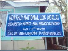 National Lok Adalat, Tura 